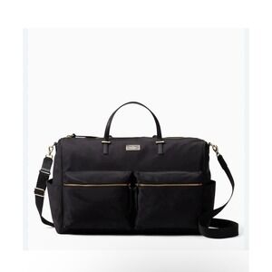 Kate Spade Wilson Road‎ Carmella Black Nylon X-Large Weekender